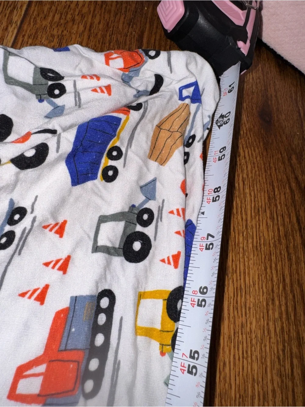 Little Sleepies Boys Twin Construction Trucks Zip Around Mattress Sheet Set